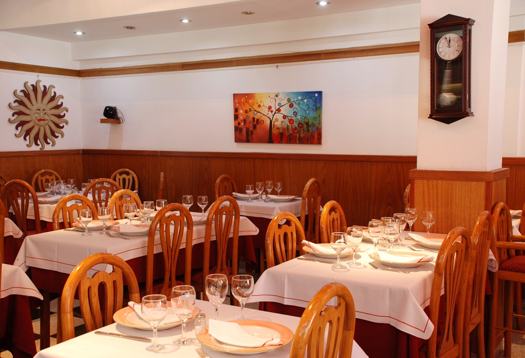 Salon comedor preparado
